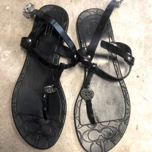 Coach sandals size 7